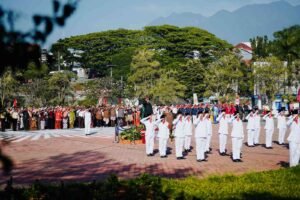 Upacara Kemerdekaan Indonesia di UMM: Ribuan Baju Adat hingga Makanan Daerah