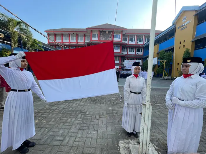 Penuh Khidmat, Spemutu Gresik Sukses Gelar Upacara Peringatan HUT ke-80 RI