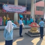 Menumbuhkan Jiwa Nasionalis Melalui Upacara Bendera bersama MTs dan SD Aisyiyah 1 Nganjuk