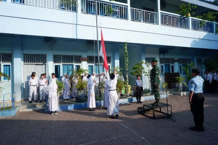 Peringatan HUT ke-80 RI di SD Mudabo Dipimpin oleh TNI, Ini Pesannya