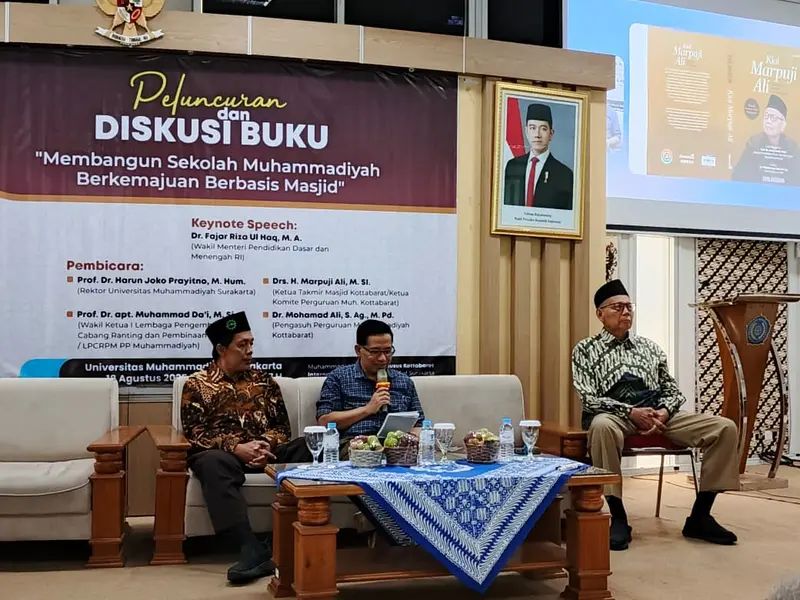 Luncurkan Tiga Buku Berbasis Masjid: Tonggak Baru Pendidikan Muhammadiyah Unggul-Berkemajuan