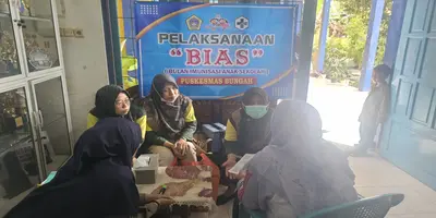 SD Muhammadiyah Melirang Gelar Imunisasi Rutin Bersama Puskesmas Bungah
