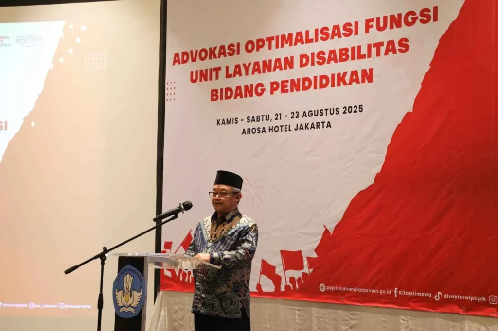 Wujudkan Ekosistem Pendidikan Inklusif Bermutu, Kemendikdasmen Optimalkan ULD
