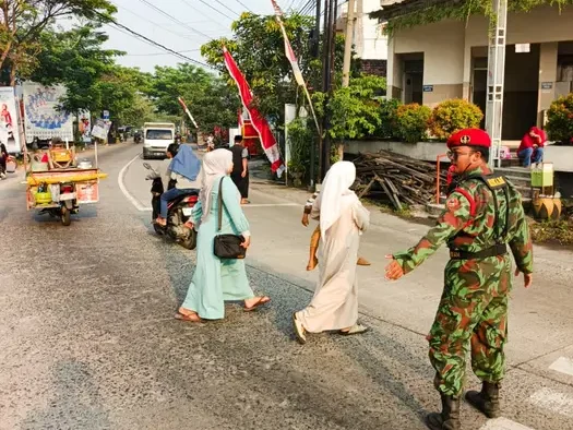 Siaga, Kokam Cerme Cermat Amankan Kajian Ahad Pagi