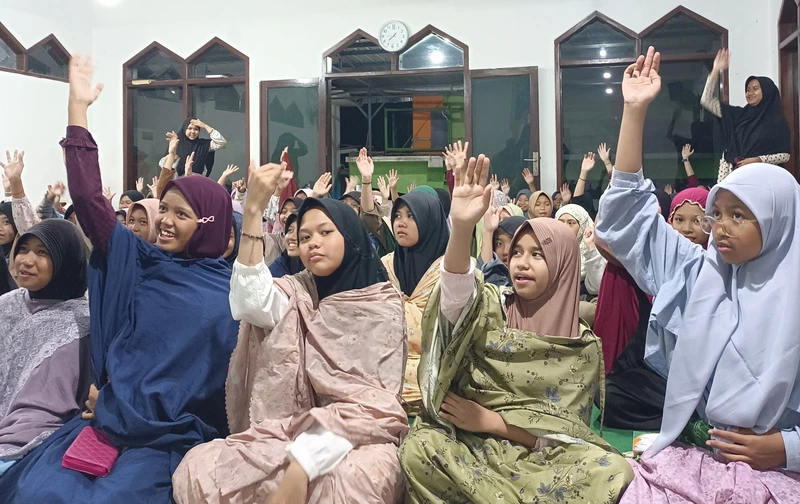 MTs Muhammadiyah 1 Malang adakan Warrior Shubuh (Uswatun Hasanah/PWMU.CO)