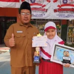 Zharifa, Siswi Kelas 3 SDM 1 Ngadiluwih Raih Prestasi di Bulan Kemerdekaan