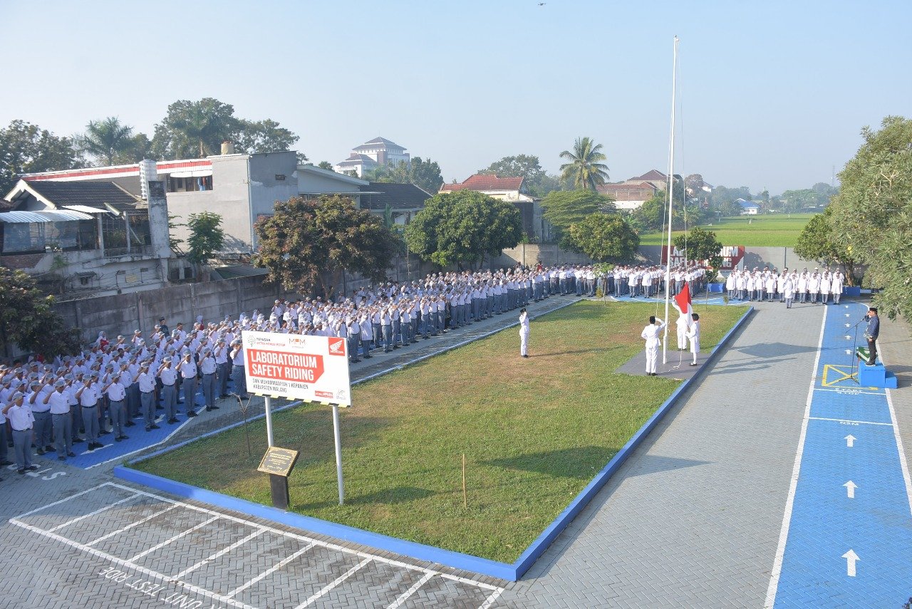 Kebersamaan dalam Keharmonisan Civitas Akademika SMK Muhammadiyah 1 Kepanjen, Memaknai Peringatan HUT RI ke-80