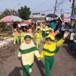 Morning Walk KB-TK ABA 49 Griya Kencana: Ajak Siswa Belajar Menyapa dan Tersenyum