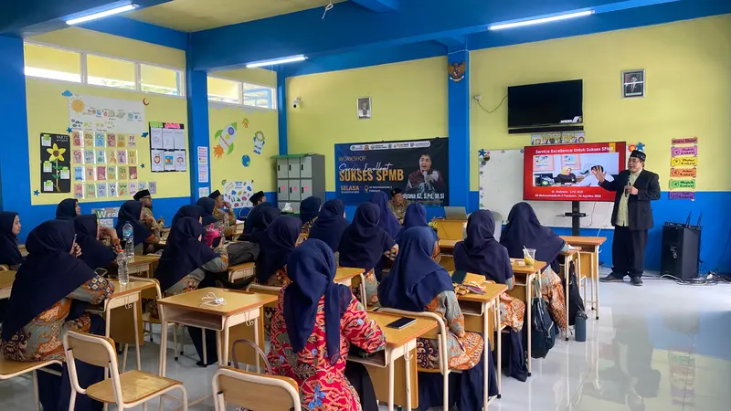 SD Muga Pandaan Gelar Workshop SPMB, Fokus pada Pelayanan Prima