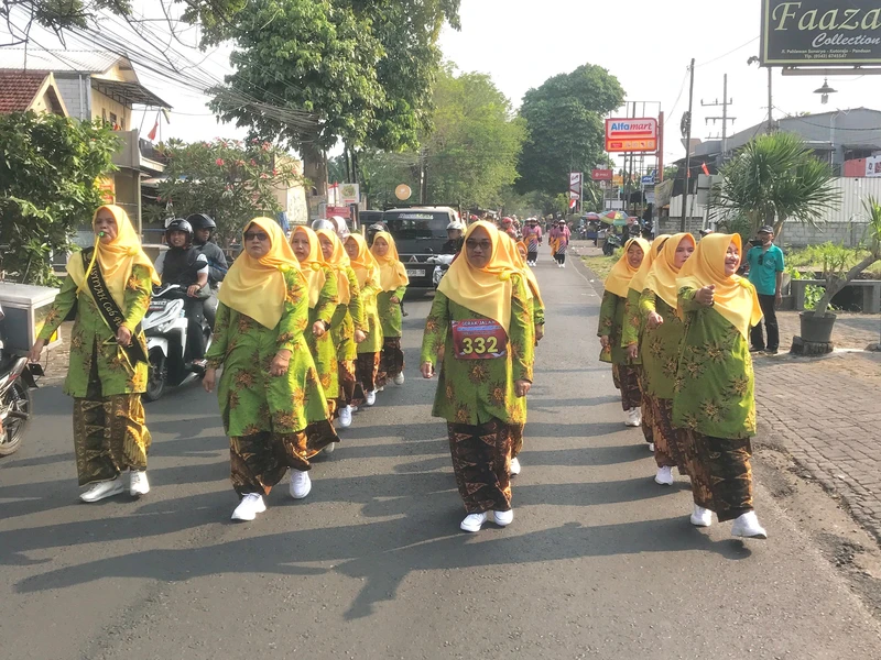 PCA Pandaan Raih Juara Harapan 3 Lomba Baris-berbaris