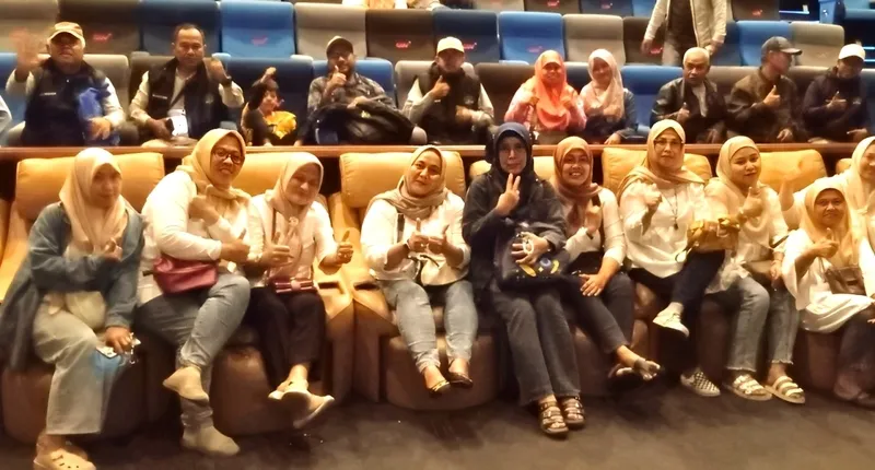 BikersMu Chapter Depok Gelar Nobar Film Hanya Namamu dalam Doaku, Peserta Membludak Lebihi Target