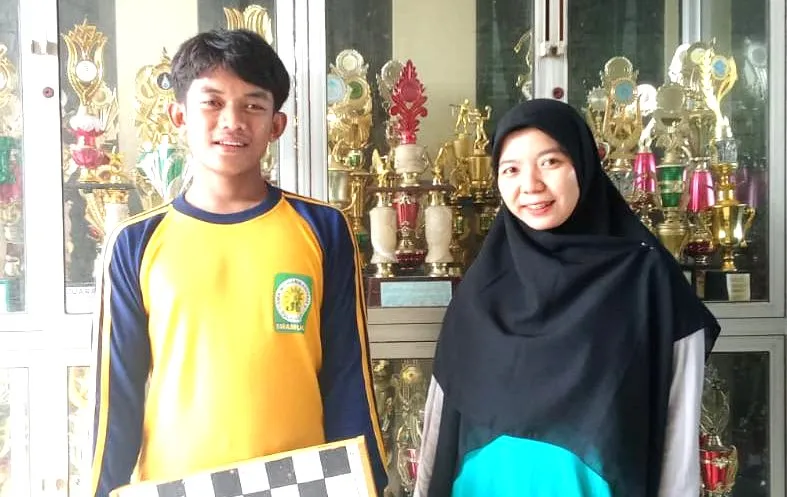 Hafizh Dzakwan Syarifuddin, Siswa Smamuga Tulangan Sabet Juara 2 Catur HUT ke-80 RI
