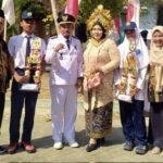 SMP Mapan Borong Juara Gerak Jalan Kecamatan Laren