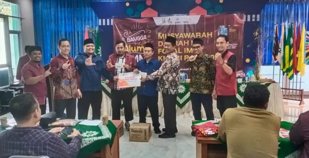 Ada Bantuan Lazismu dan Launching Buku di Musyda II Fokal IMM Kediri Raya 