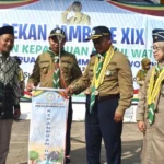 Launching Lagu Meriahkan Pembukaan Jambore HW ke-19 di Perguruan Muhammadiyah Wotan