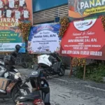 Deretan Karangan Bunga Sambut Pengukuhan Kepala SD Musix Periode 2025-2029