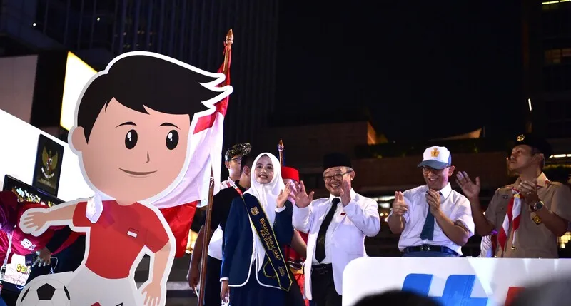 Peserta Parade Karnaval HUT ke-80 RI: Bangga Bisa Dekat dengan Menteri Mu’ti