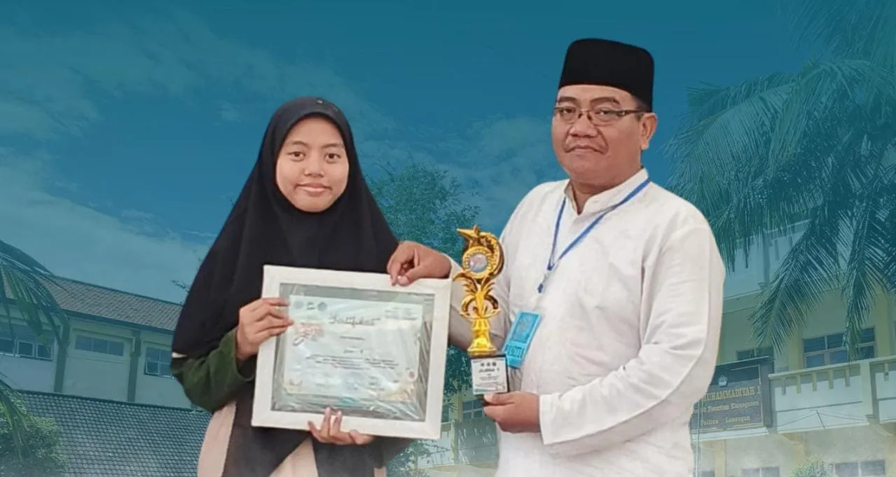 Siswi Mamsaka Raih Juara 1 Lomba Kaligrafi Fashmu 2 Kabupaten Lamongan