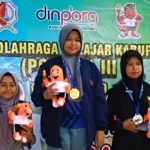 Siswa MTs Muga Sumberrejo Sabet Dua Medali Emas di Porkab Bojonegoro 2025