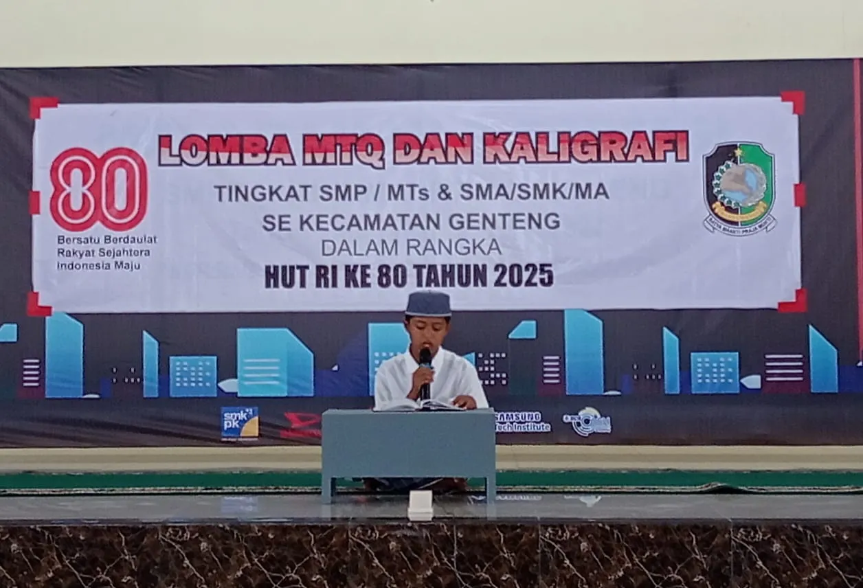 Inilah Para Juara Lomba MTQ Tingkat SLTP di SMK Muda Genteng