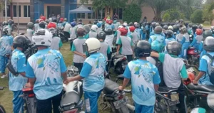 500 Siswa Meriahkan Pawai Milad ke-10 SMK Mulia Jember