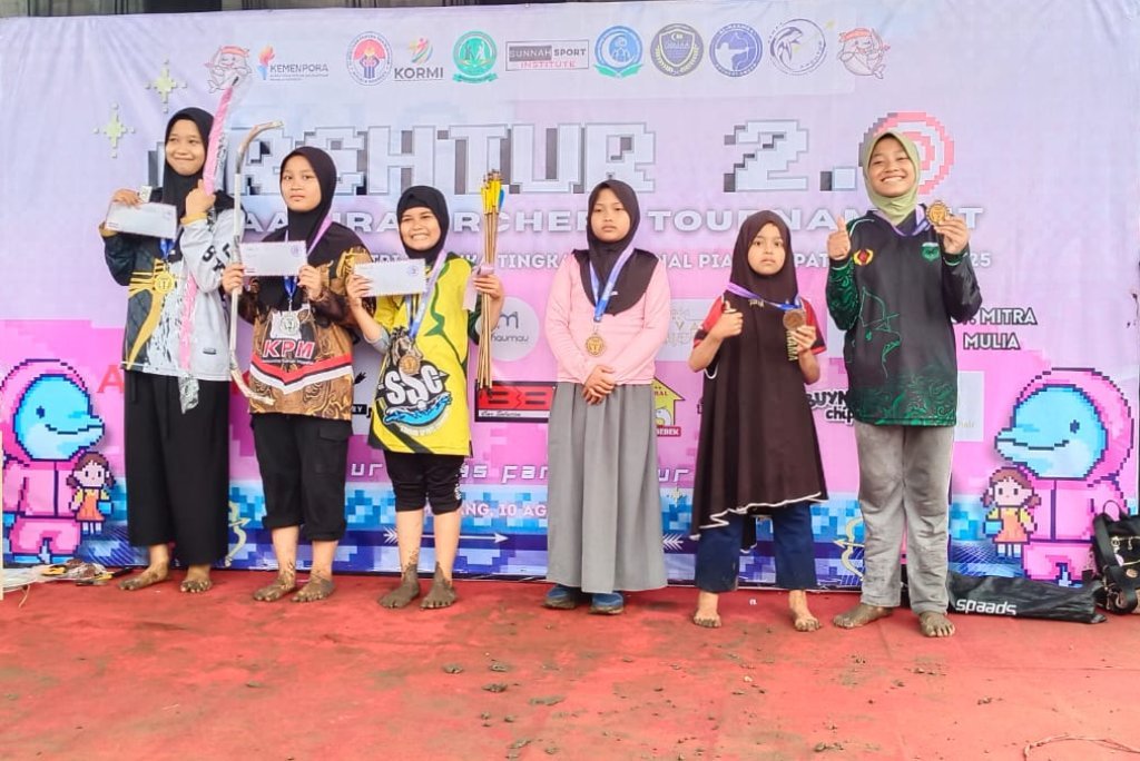 3 Siswa SD Musix Surabaya Sabet Medali di Kejuaraan Panahan Nasional
