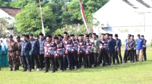 Rawat Semangat Kebangsaan, SD Muhammadiyah 1 Ngadiluwih Ikuti Upacara HUT ke-80 RI