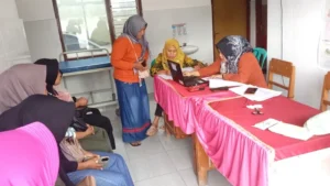 Peduli Kesehatan Perempuan, PCNA Purwoharjo bersama PKM Grajagan Gelar Pemeriksaan Kanker Serviks Gratis
