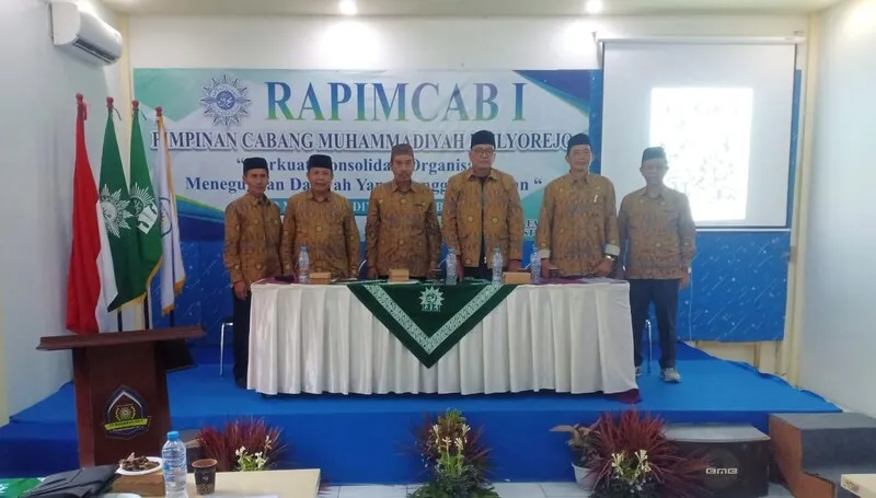 Dihadiri Tokoh Sesepuh Muhammadiyah, Rapimcab I PCM Mulyorejo Fokus Perkuat Konsolidasi Organisasi