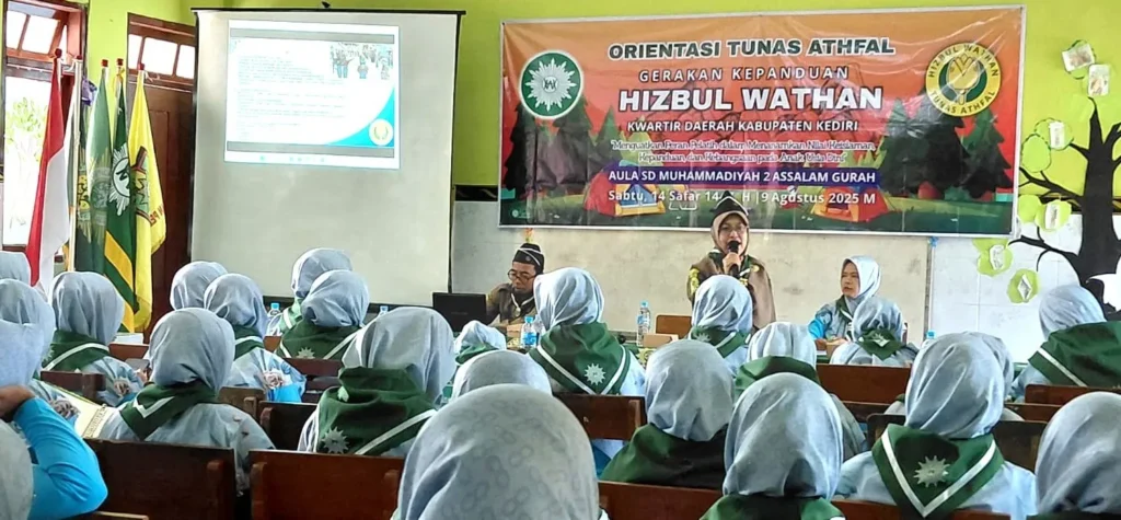 Semangat Menggelora Warnai Materi Tunas Athfal dan Atribut di Orientasi Guru ABA se-Kediri