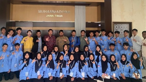 IPM SMA Muhiba Kunjungi PW IPM Jawa Timur, Dapat Wejangan Kepemimpinan