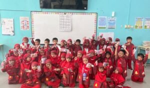 Open School Berlian 2025: Siswa TK Belajar Kreativitas lewat Donat