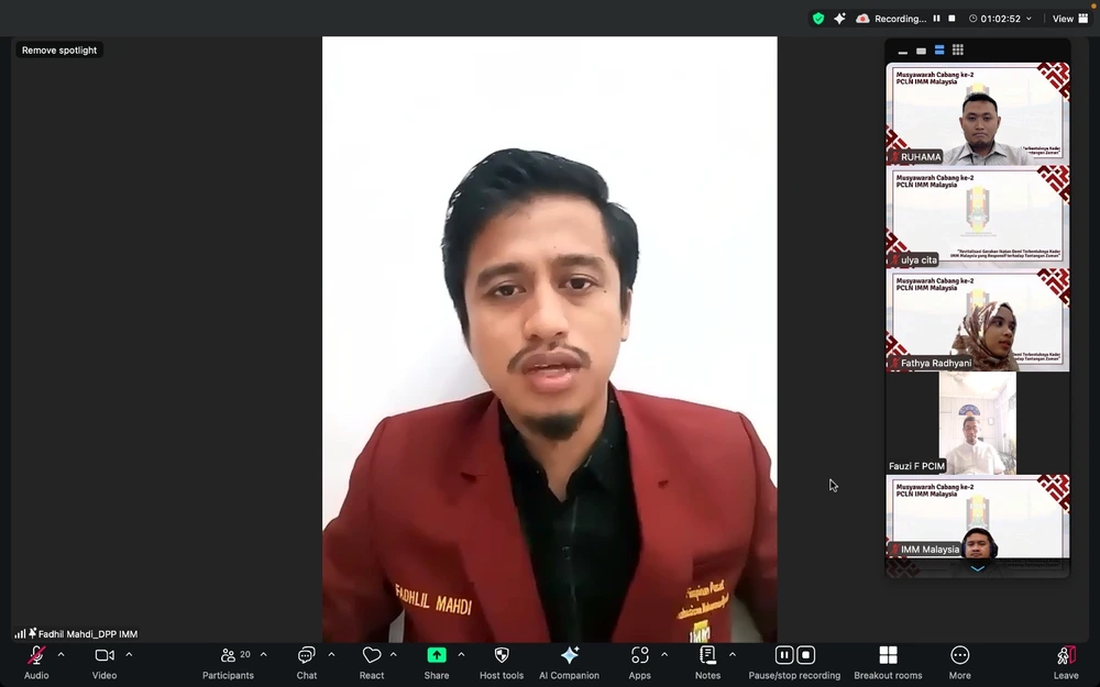 Musycab II IMM Malaysia: Membangun Kader Responsif dan Siap Hadapi Tantangan Zaman