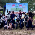 BikersMu Kalsel Meriahkan Kemah Kebangsaan Pemuda Muhammadiyah di Pantai Jo Tanah Bumbu