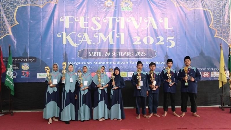 MTs Mudahlan Borong 9 Juara di Festival Kompetisi Anak Islami 2025