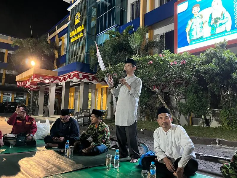 Di Tengah Gelombang Demonstrasi dan Kerusuhan, AMM Sidoarjo Doa Bersama untuk Indonesia Damai