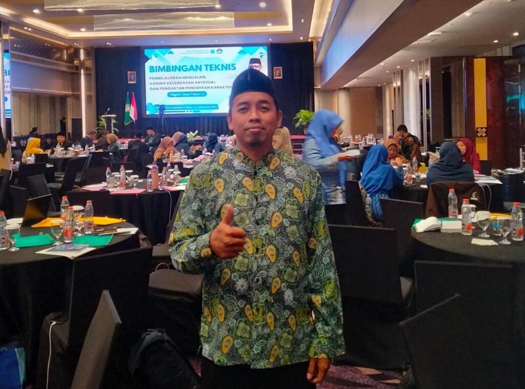 Bimtek AI, Pembelajaran Mendalam, dan Penguatan Karakter Region Jatim 1 Resmi Dibuka di Surabaya