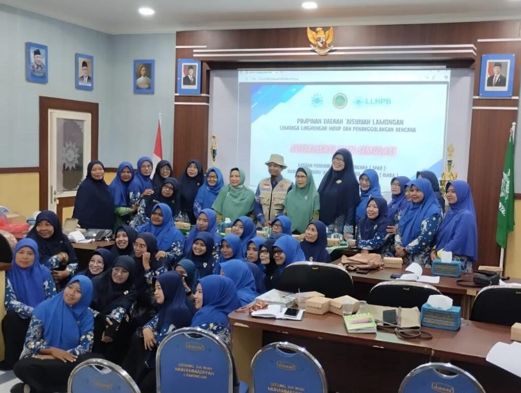 PDA Lamongan Gelar Sosialisasi dan Simulasi SPAB: Perkuat Kapasitas Guru ABA dalam Kesiapsiagaan Bencana