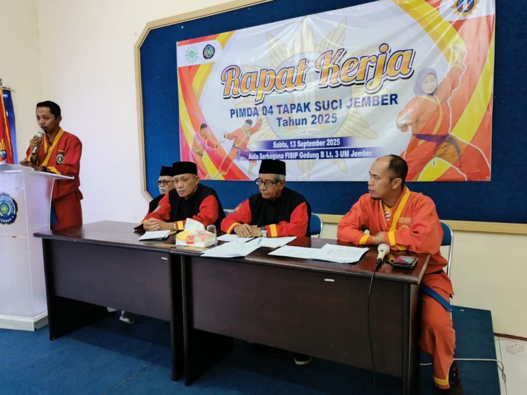 Raker Tapak Suci Pimda 04 Jember Rumuskan Program Kerja Setahun ke Depan