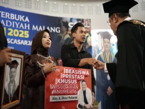 Jadi Wisudawan Anumerta, UMM Beri Beasiswa Pengembalian Biaya Studi untuk Ghozi
