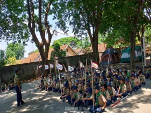 Kemah HW SD Muhammadiyah 18 Surabaya Bentuk Kader Berjiwa Pemimpin
