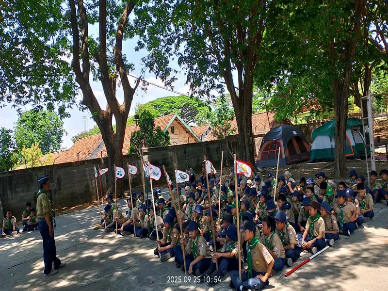 Kemah HW SD Muhammadiyah 18 Surabaya Bentuk Kader Berjiwa Pemimpin