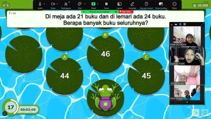 Ketika Kelas Berpindah ke Layar, Semangat Belajar SD Mumtaz Tak Pernah Padam