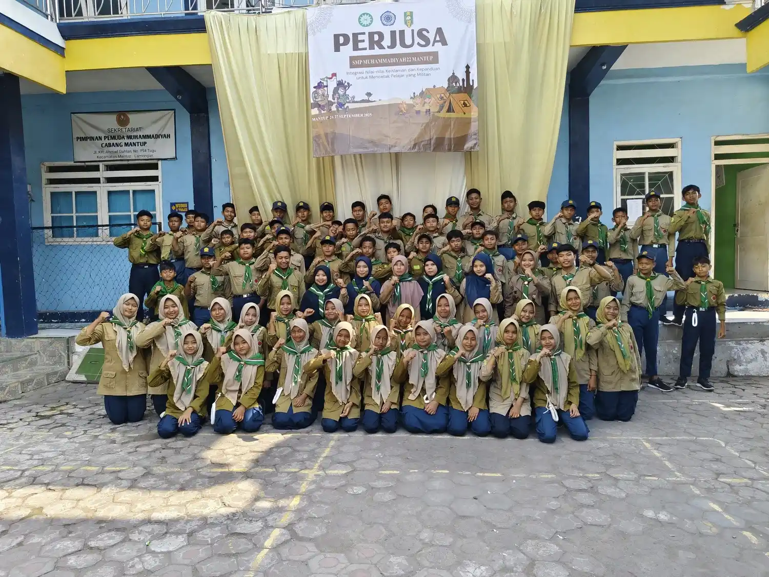 Kolaborasi HW dan IPM: SMP Muhammadiyah 22 Mantup Gelar Perjusa dan Mabit