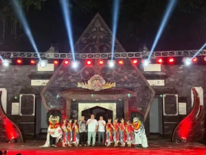 Kenalkan Budaya Barongan Blora, Peserta Rakorwil Lazismu Jawa Tengah Disuguhkan Pertunjukan Blora Culture Show