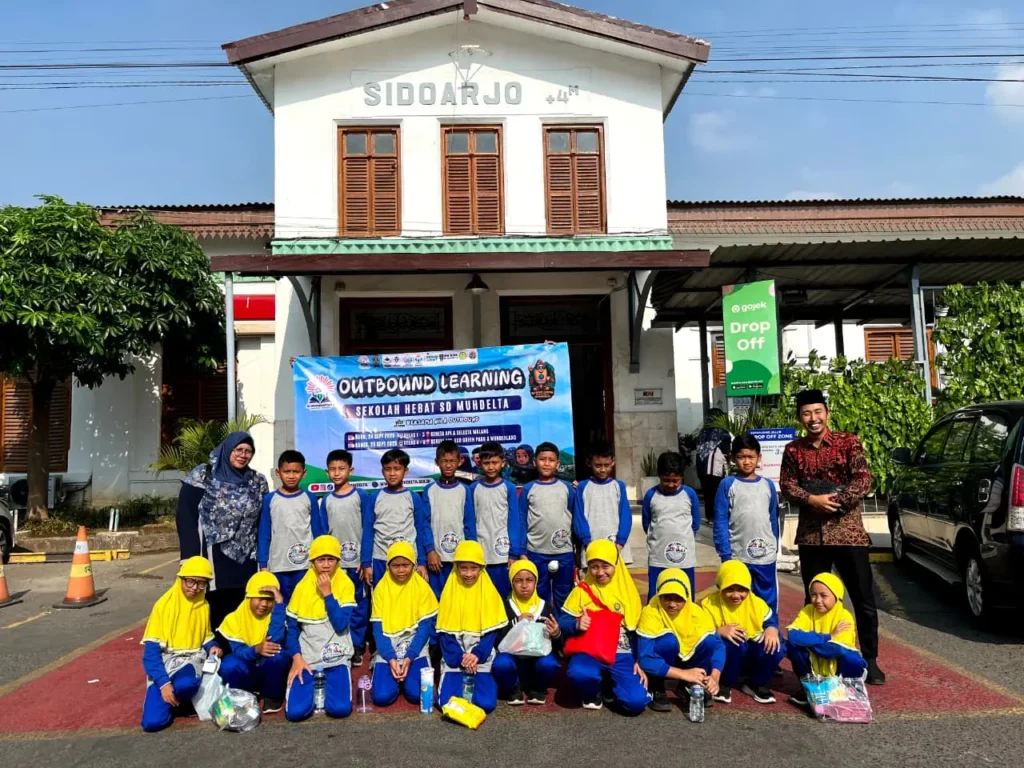 Outbound Learning SD Muhdelta: Jelajah Edukatif dari Kereta Api hingga Eco Green Park dan Wonderland