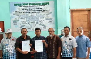 Wujudkan Kemandirian Cabang, PCM Semampir Teken Pembelian Fasilitas Minyak Goreng
