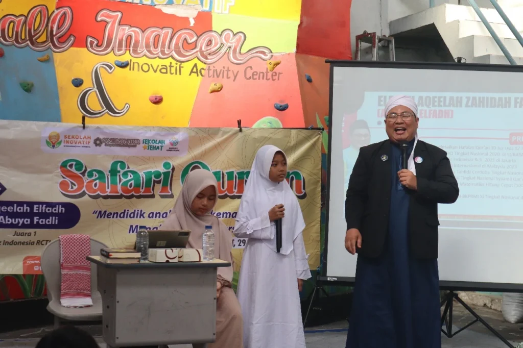 SD Muhammadiyah 7 Surabaya Undang Juara 1 Hafiz Indonesia 2021 dalam Safari Quran