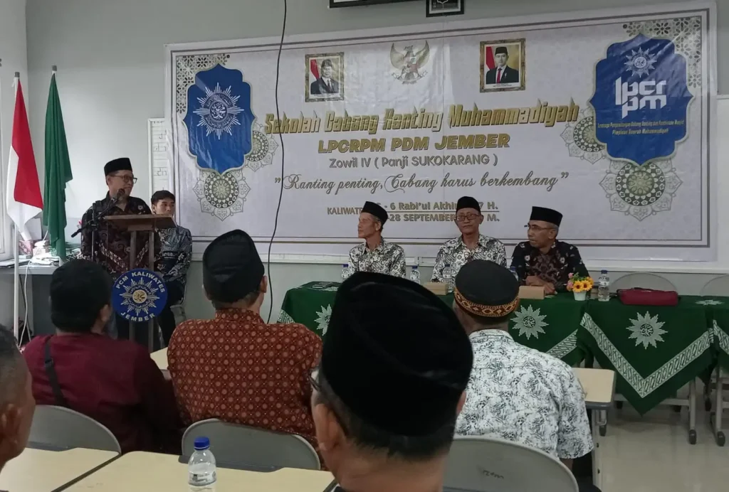 Muhammadiyah Jember Genjot Kemandirian Ekonomi dan Ideologi Lewat “Sekolah Cabang dan Ranting”