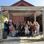 Mahasiswa KKNMas UMRI kelompok 101 Berpartisipasi dalam Senam dan Posyandu Lansia